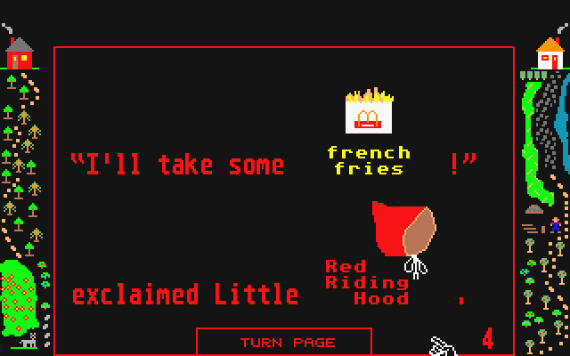 Kidstory atari screenshot